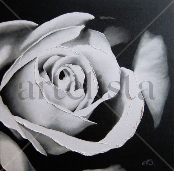 Rose Oil Canvas Floral Painting