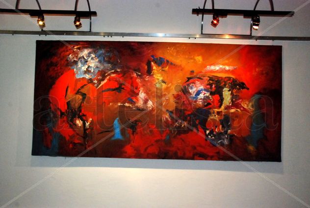 panels on display