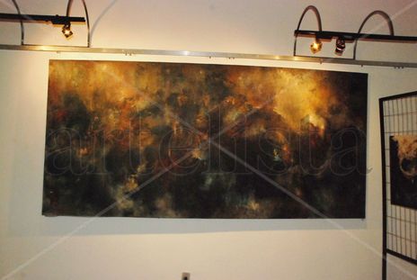 Panels on display