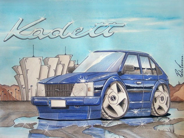 Opel Kadett Mixed Media