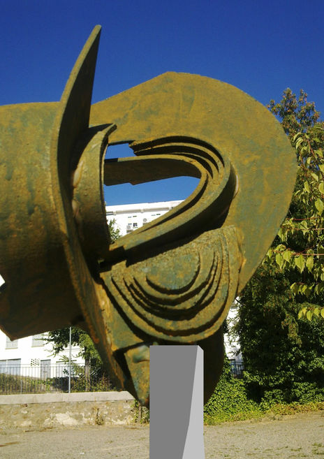 Escultura en el parque