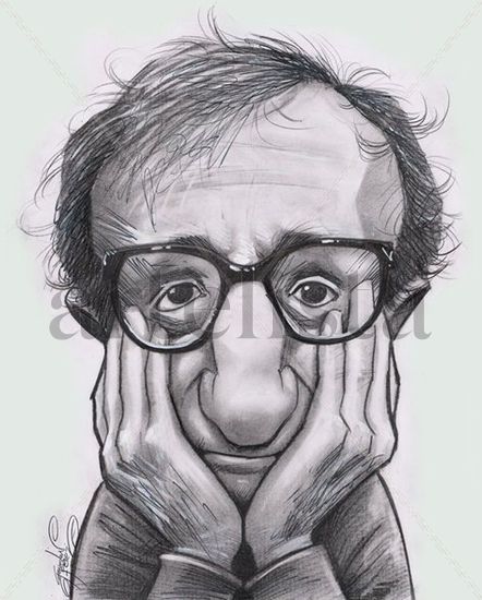 Woody Allen Pencil