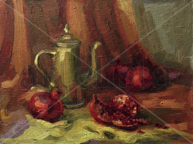 Tetera turca y granadas