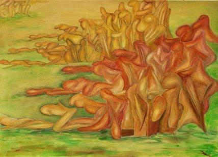 Bailando en fila...