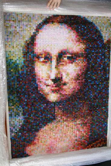 Monalisa Oil Canvas Portrait