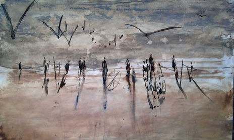 Nómadas (obra en colaboración con M Angeles Lajara)