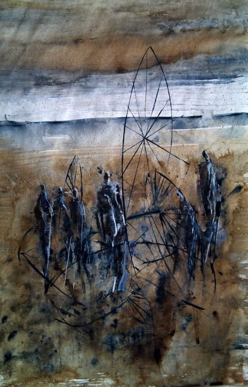 Timidos refugios de hierros oxidados