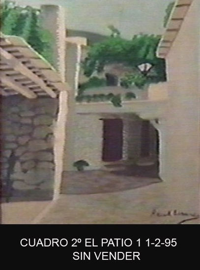 el patio nº 1 Oil Canvas Others