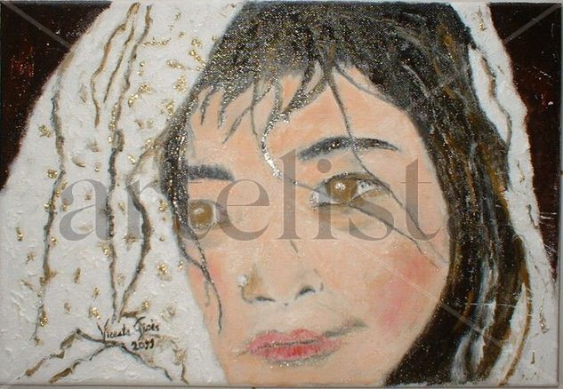 AMAL (Esperanza) Oil Canvas Figure Painting