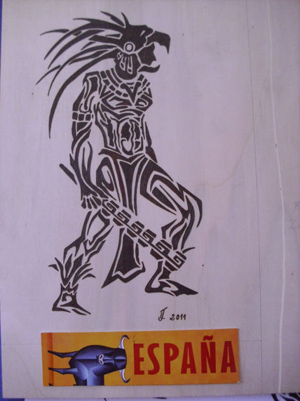 Guerrero azteca