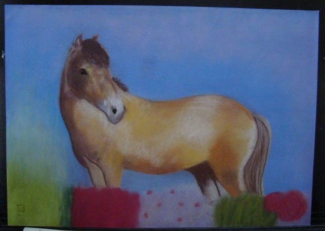 caballo Pastel Papel Animales