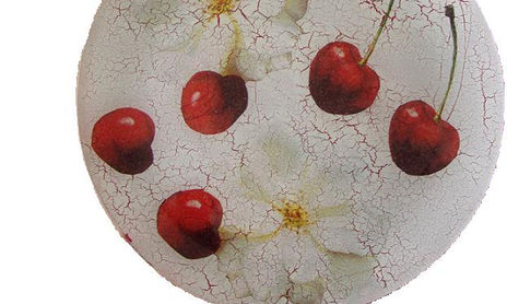 platos decorados en decoupage