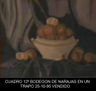 bodegon de naranjas en un trapo