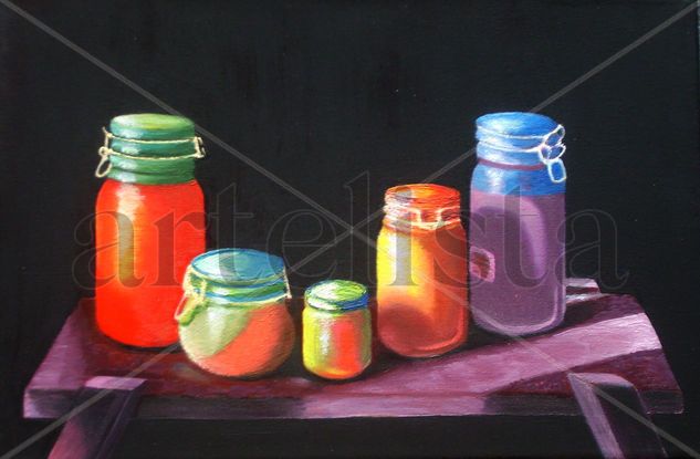 Bodegón N° 1 Oil Canvas Still Life Paintings