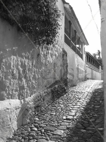Calle antigua en Honda