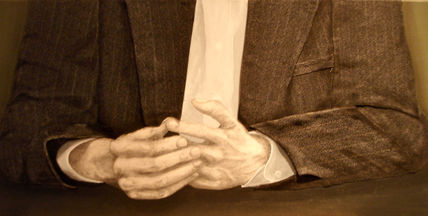 Las manos de Woody...