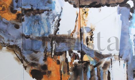 Abstractos en bastidor de tela
