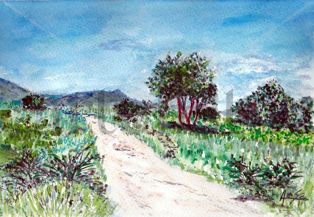 En el Mirador de las Perdices (Las Médulas)