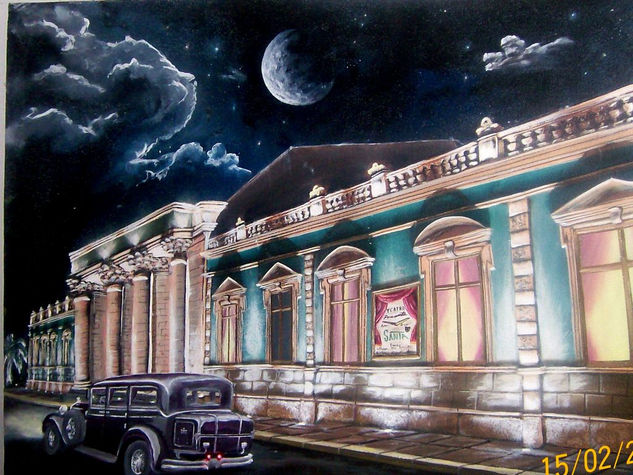 Teatro Obrero Acrylic Canvas Others