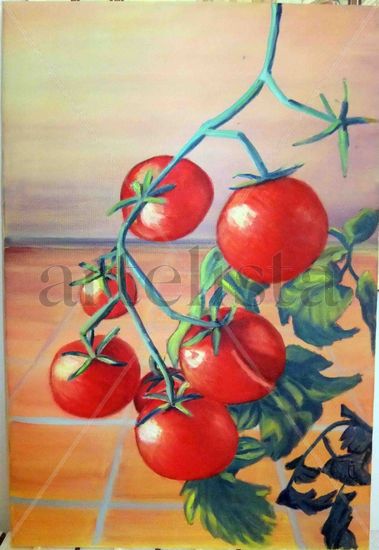 tomates Oil Canvas Floral Painting