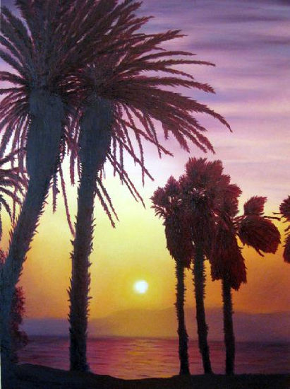 Ocaso Oil Canvas Landscaping