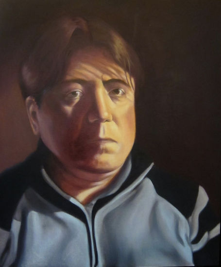 Autorretrato 5 Oil Canvas Portrait