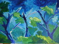 Paisaje en azul