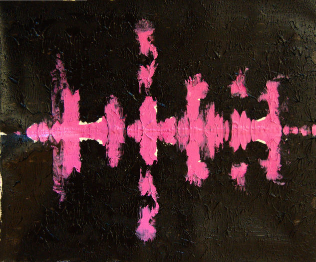 Pink pounds Oil Canvas Others