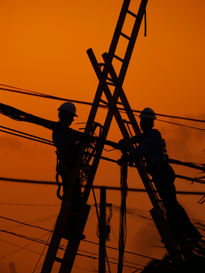 Los hombres luz, serie