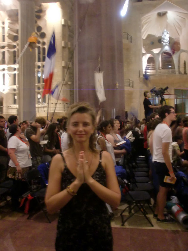 Missa en Sagrada Familia 15.08.2011 Jornada  Cardinal de Pari