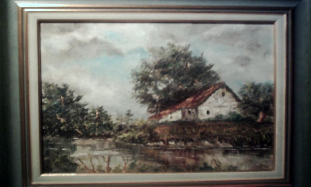 AIXIN-XUQUER Oil Canvas Landscaping