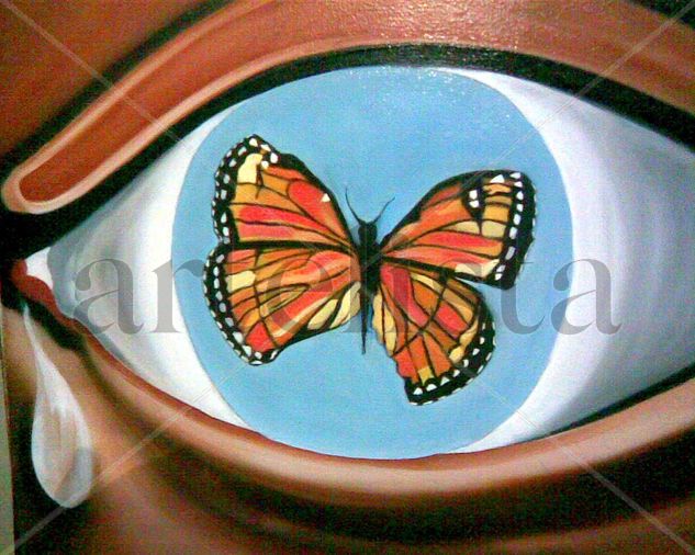 Lagrima de mariposa. Oil Canvas Others