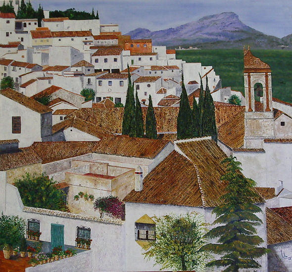 Ronda Oil Canvas Landscaping