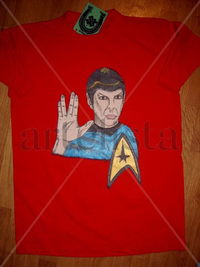 star treck Otros Tela Retrato