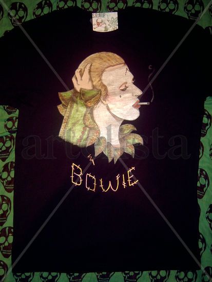 Bowie Others Textile Portrait