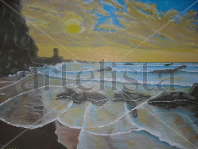 amanecer Oil Canvas Landscaping