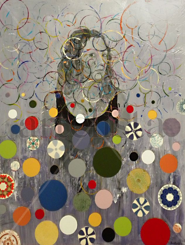 mosaic fusion painting