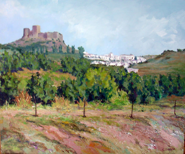 Castillo de Alburquerque Acrylic Panel Landscaping