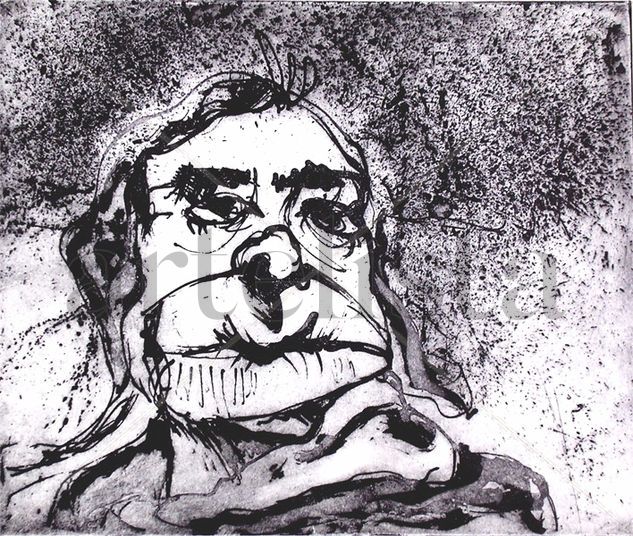 Autorretrato Aquatint