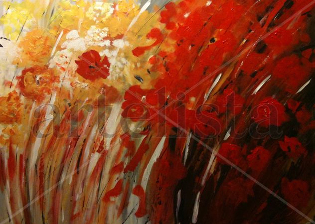 Flores rojas
