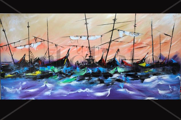 Regata Oil Canvas Landscaping