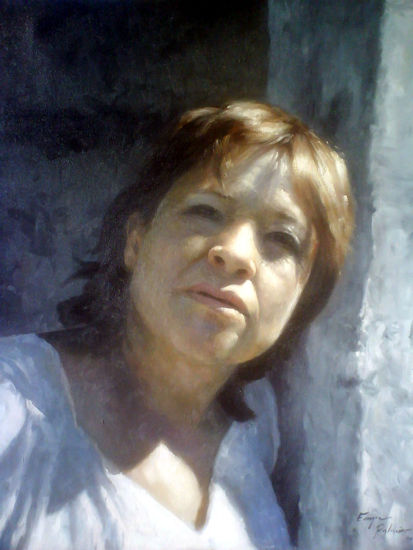 Retrato de mi madre Óleo Lienzo Retrato