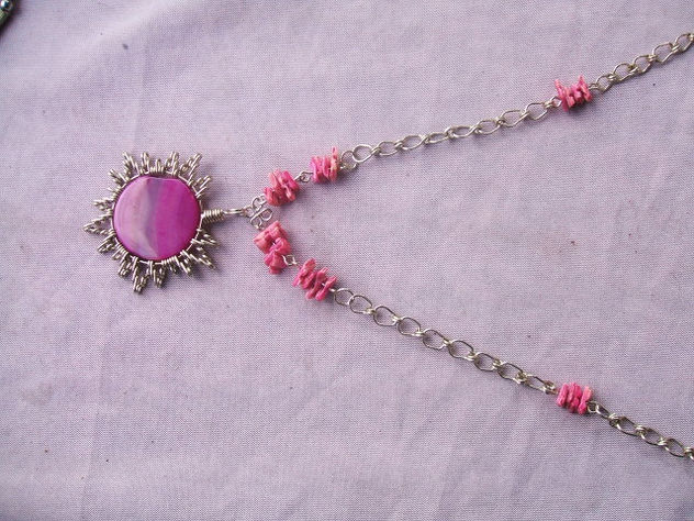 collar de alambre de alpaca