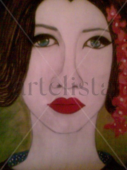 Mi gueisha Acrylic Others Portrait