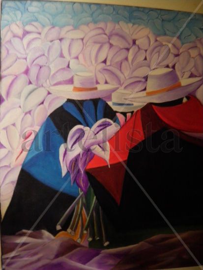 Mujeres Koyas Oil Canvas Others