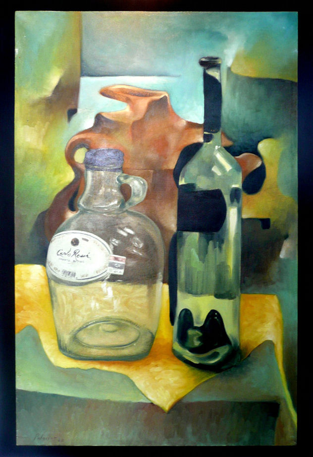 Bodegón con fábrica