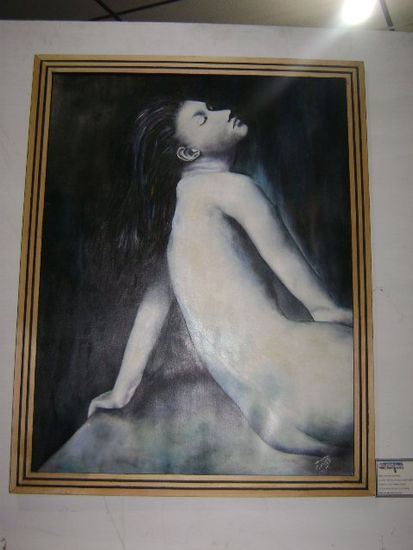 Ave cautiva. Oil Canvas Nude Paintings