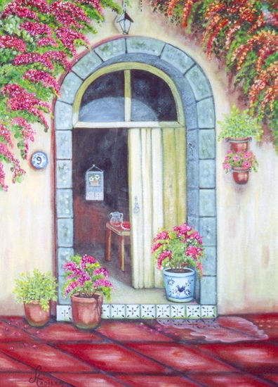 LA PUERTA Oil Canvas Landscaping