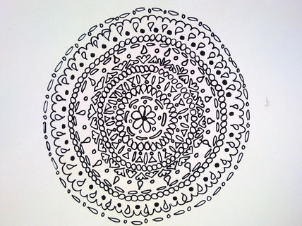 Mandala black&white