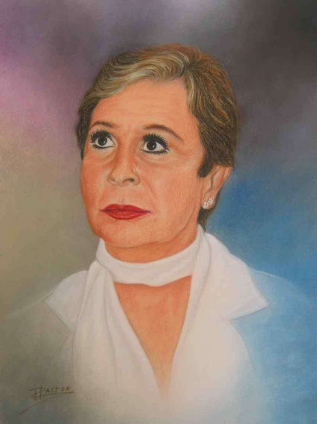 Retrato de Lina Morgan